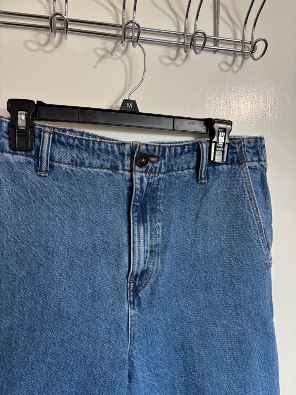 Madewell Wide Sweep Trouser Jeans Size 28 - Picture 6 of 9